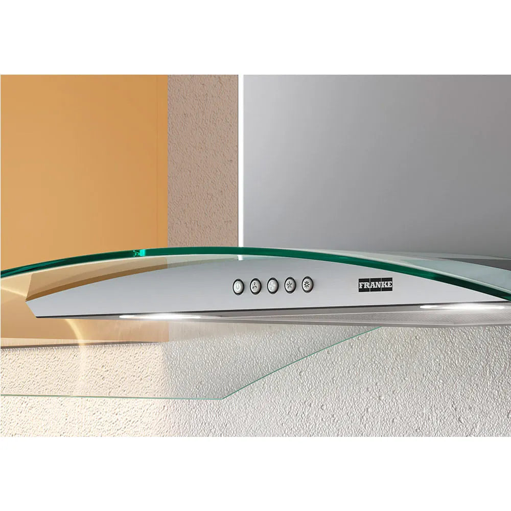 Coifa de Parede Franke 90 cm Inox Glass Classic - 220 Volts