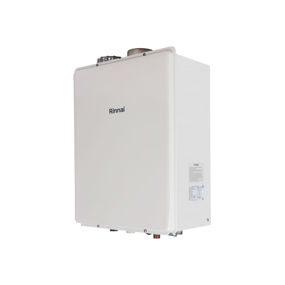 Aquecedor de Água a Gás Rinnai E43 GLP 43 Litros Branco Bivolt