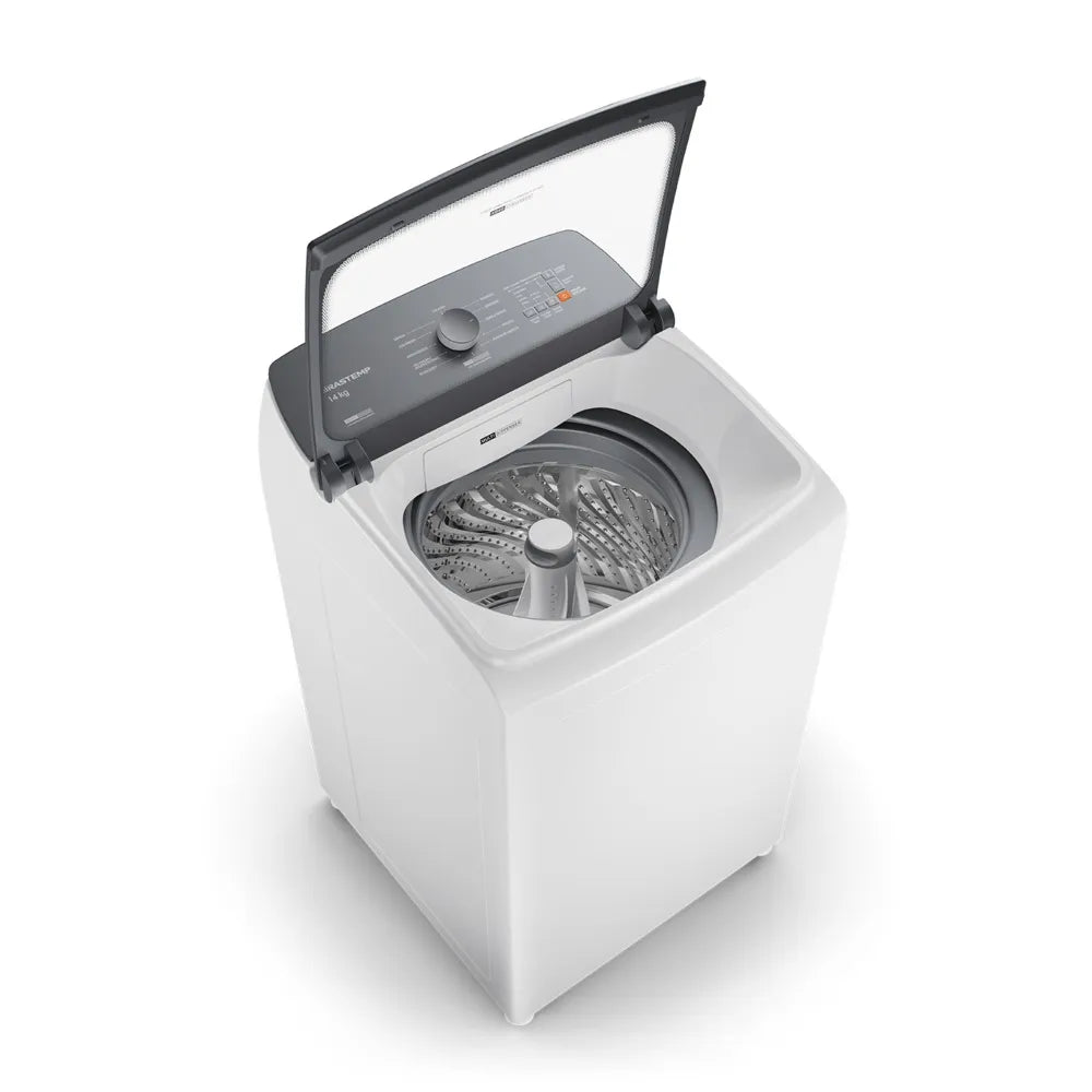 Lavadora de Roupas Brastemp 14Kg Smart Sensor Branca BWJ14AB - 127 Volts