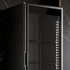 Freezer Vertical Refribras 500 Litros Porta de Vidro Preto Vega FV500P1 - 127 Volts