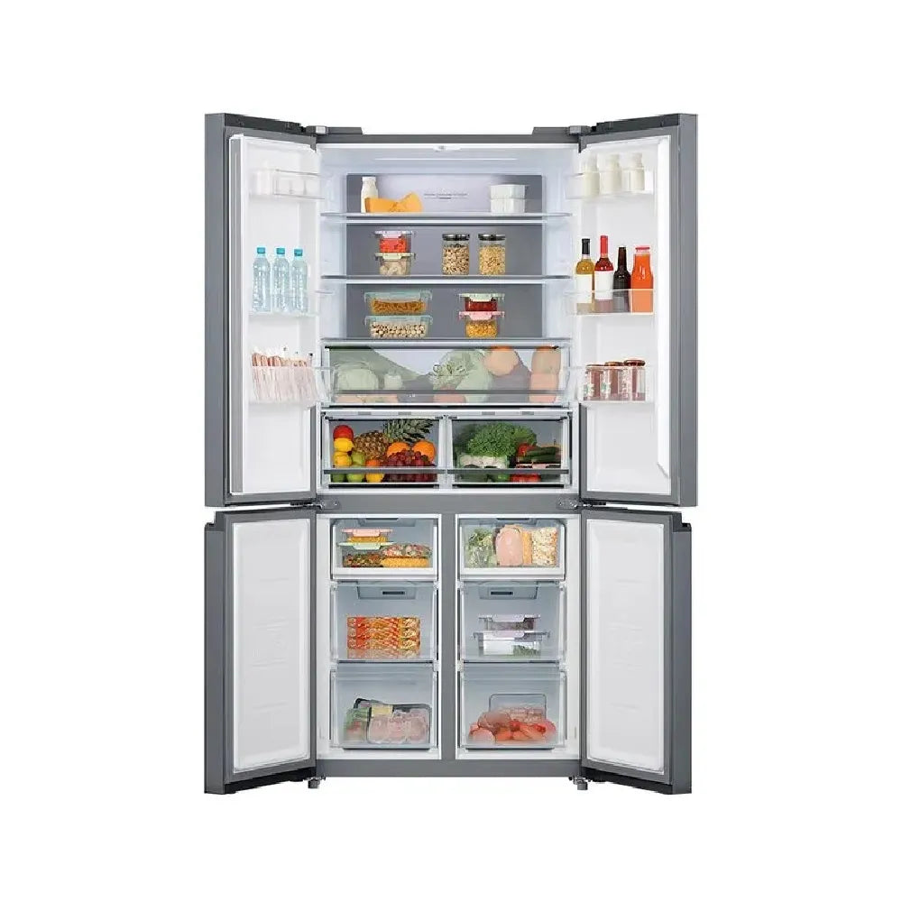 Refrigerador Midea French Door Inverter Quattro 482 Litros Inox MD-RF556 – 127 Volts