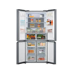 Refrigerador Midea French Door Inverter Quattro 482 Litros Inox MD-RF556 – 127 Volts