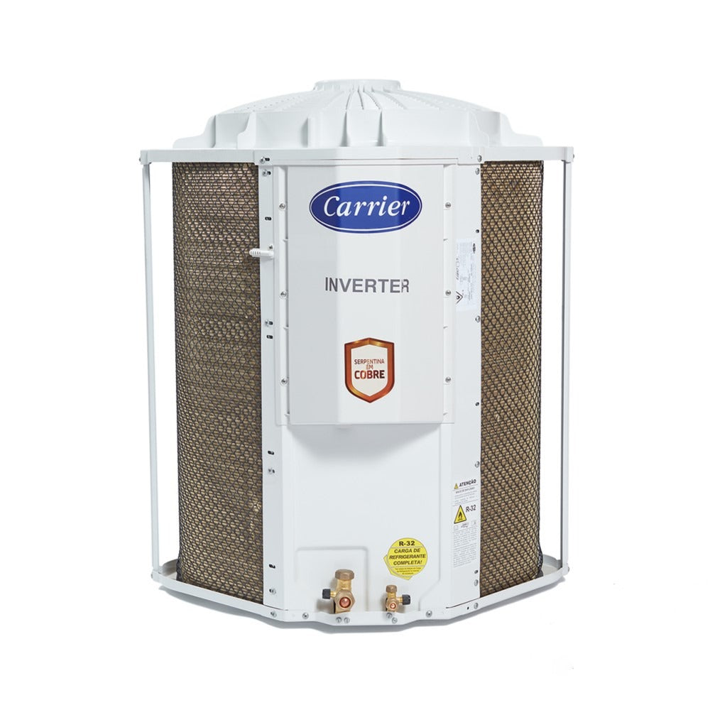 Ar-Condicionado Split Cassete Inverter 4 Vias Carrier Connect 48.000 BTUs R-32 Só Frio 220V Monofásico