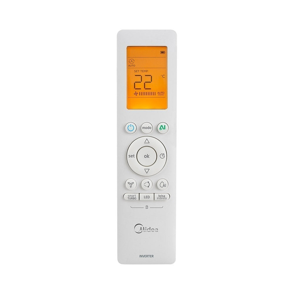 Ar-Condicionado Split HW Inverter Midea AI 9.000 BTUs R-32 Só Frio 127V