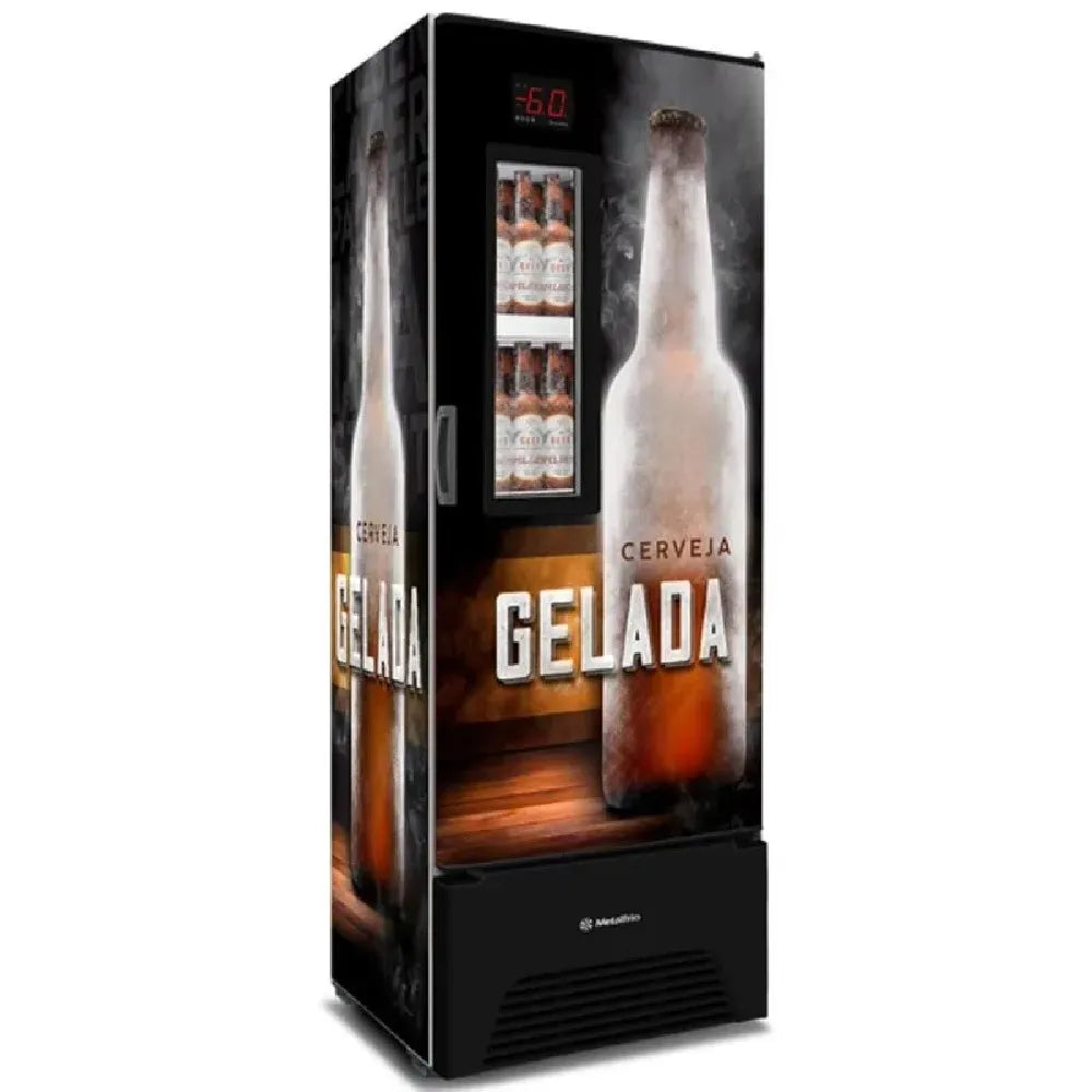 Cervejeira Metalfrio 526 Litros Preta VN50AF - 127 Volts
