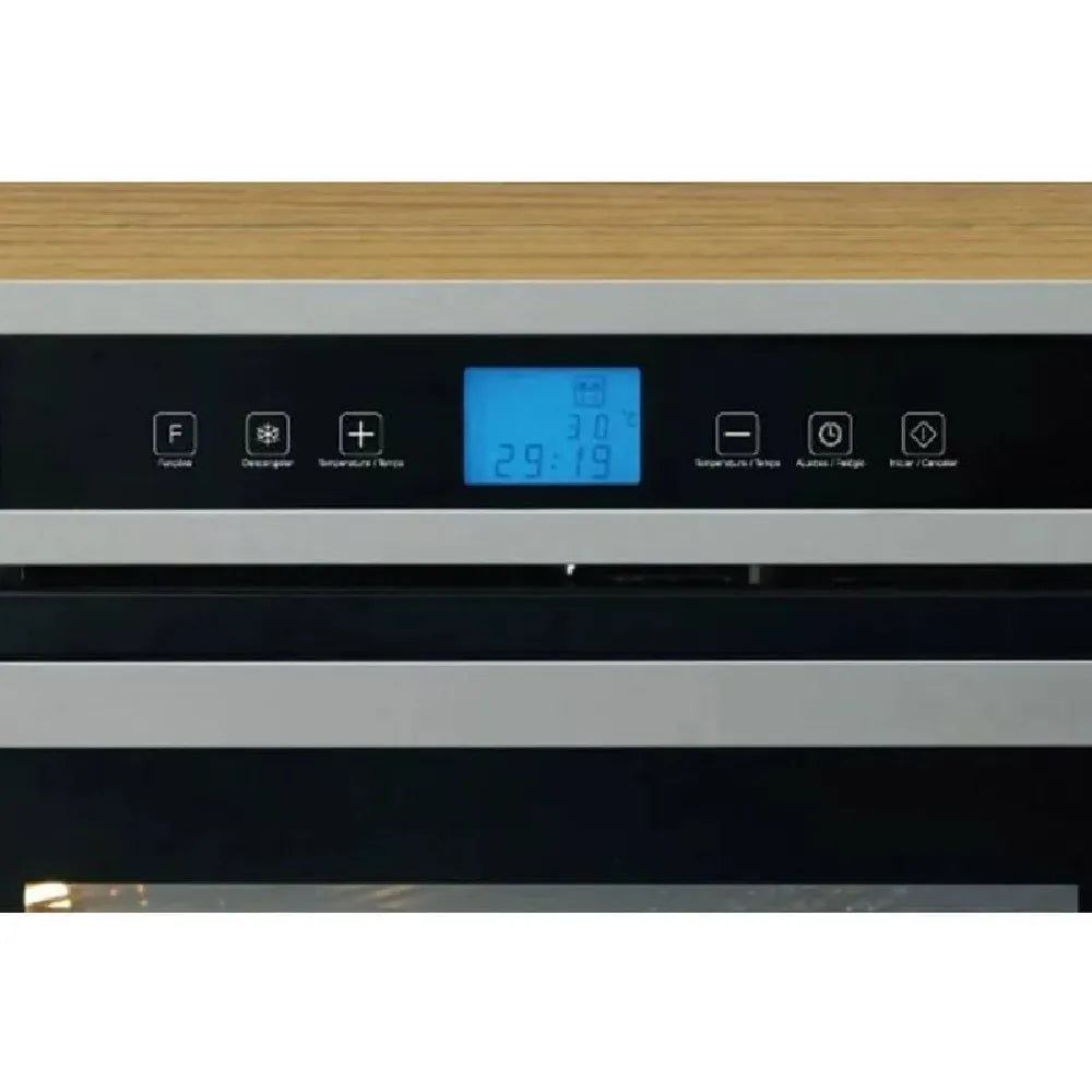 Forno Elétrico Embutir Fischer 43 Litros Platinium Inox – 127 Volts