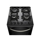 Fogão de Piso Electrolux 4 Bocas Preto 52LPV - Bivolt