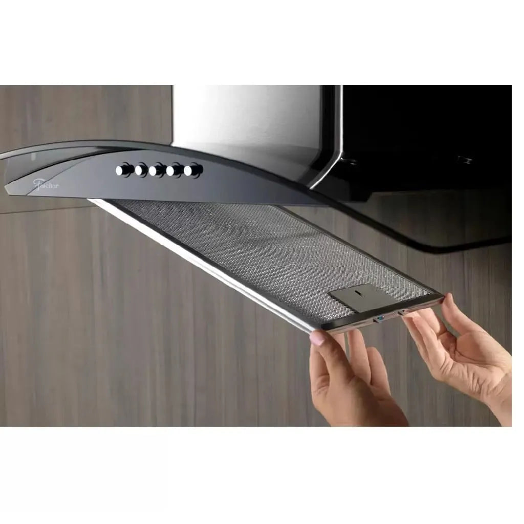 Coifa de Parede Fischer 60cm Talent Fit Inox - 220 Volts