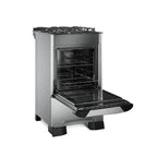 Fogão de Piso Mueller 4 Bocas Decorato Vetro Inox – Bivolt