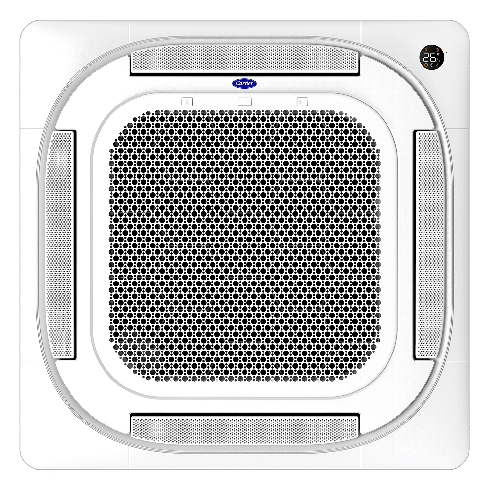 Ar condicionado Split Cassete Inverter Carrier 4 Vias Connect 36000 BTU/h Frio Monofásico 40KVQC36C5 - 220 Volts