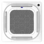 Ar condicionado Split Cassete Inverter Carrier 4 Vias Connect 36000 BTU/h Frio Monofásico 40KVQC36C5 - 220 Volts