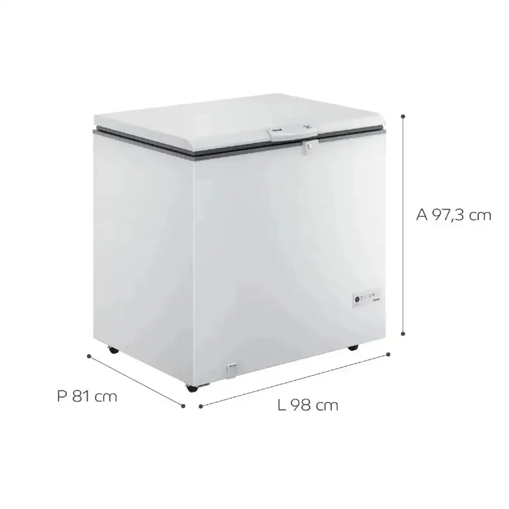 Freezer Horizontal Consul 309 Litros CHA31FB Branco 127 Volts