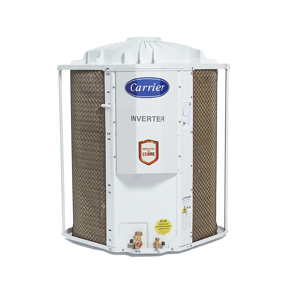 Ar-Condicionado Split Cassete 4 Vias Inverter Carrier Connect 48.000 BTUs R-32 Só Frio 220V Monofásico