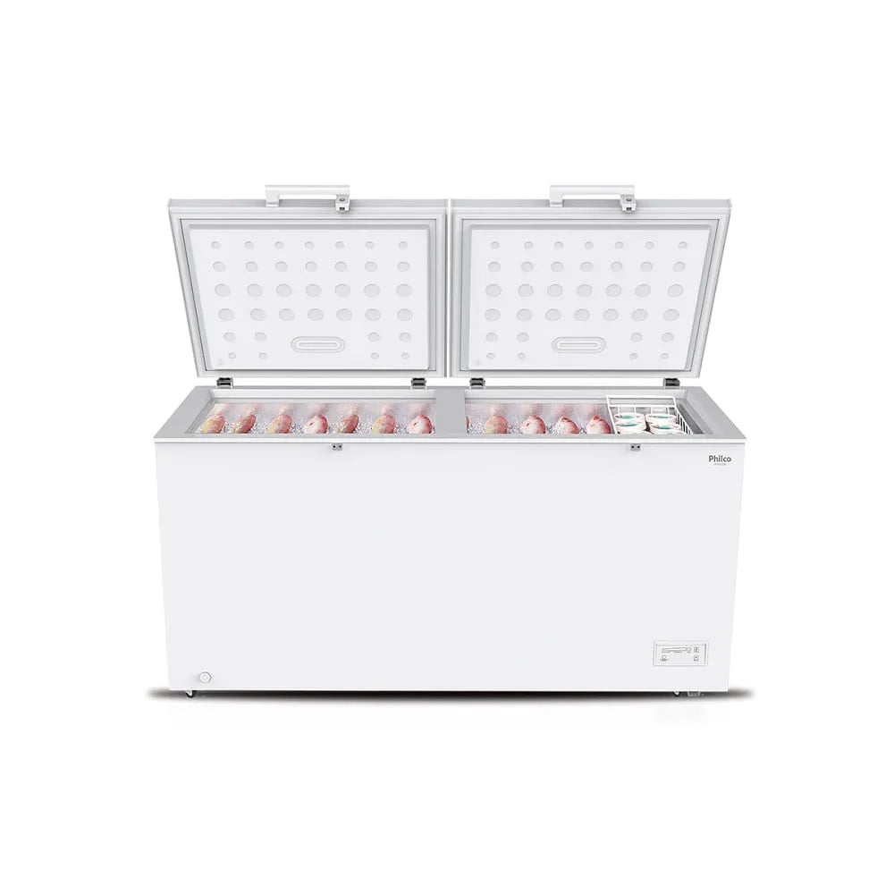 Freezer Horizontal Philco 492 Litros 2 Portas  Branco PFH515B - 127 Volts
