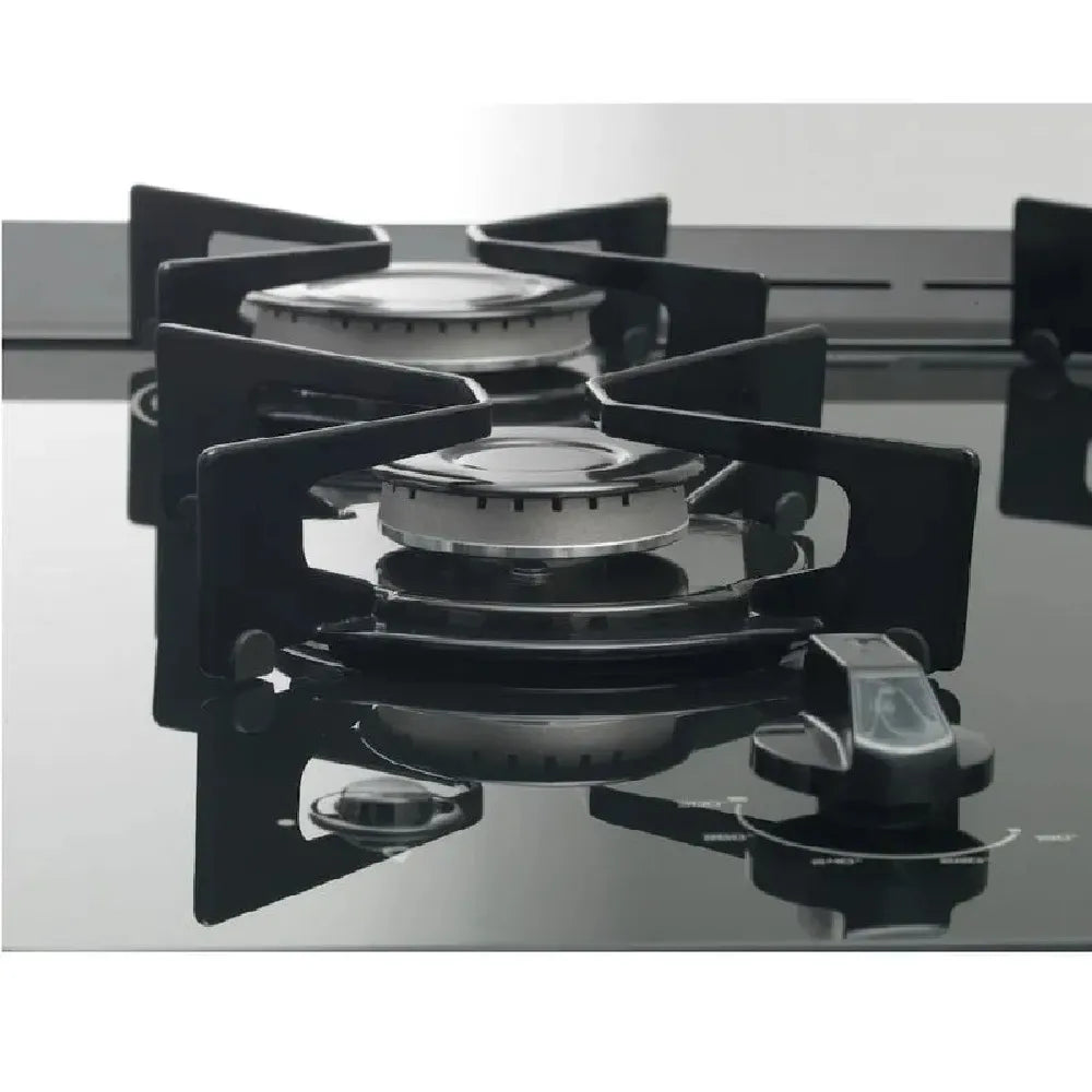 Fogão de Piso Fischer 4 Bocas Gran Cheff com Mesa de Vidro Silver - Bivolt