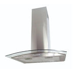 Coifa de Parede Safanelli 60cm Vidro Curvo Inox CVC60220 - 220 Volts