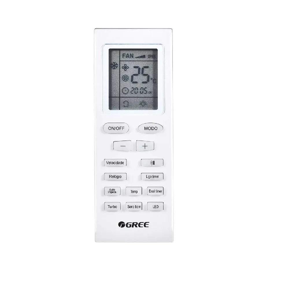 Ar Condicionado Split Cassete Inverter Gree 24000 BTU/h Quente e Frio Monofásico GKH24D3FI - 220 Volts