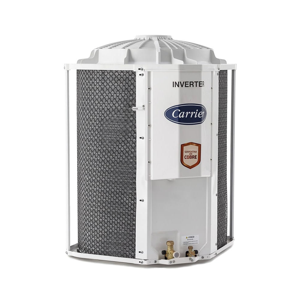 Ar-Condicionado Split Cassete Inverter 4 Vias Carrier Connect 54.000 BTUs Só Frio 220V Monofásico