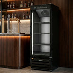 Cervejeira Refribras 400 Litros Porta de Vidro Preta Vega C400P1 - 127 Volts