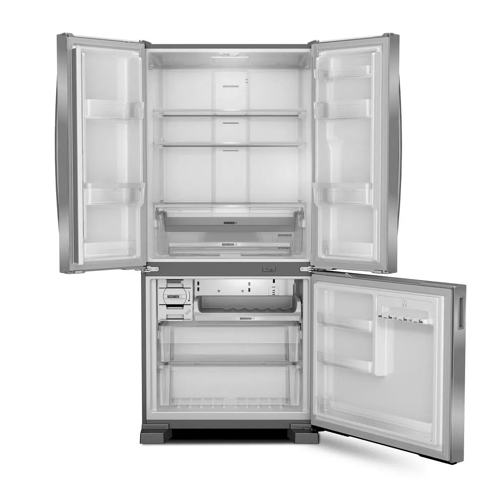 Refrigerador Brastemp Frost Free French Door 554 Litros Inox BRO85AK – 127 Volts
