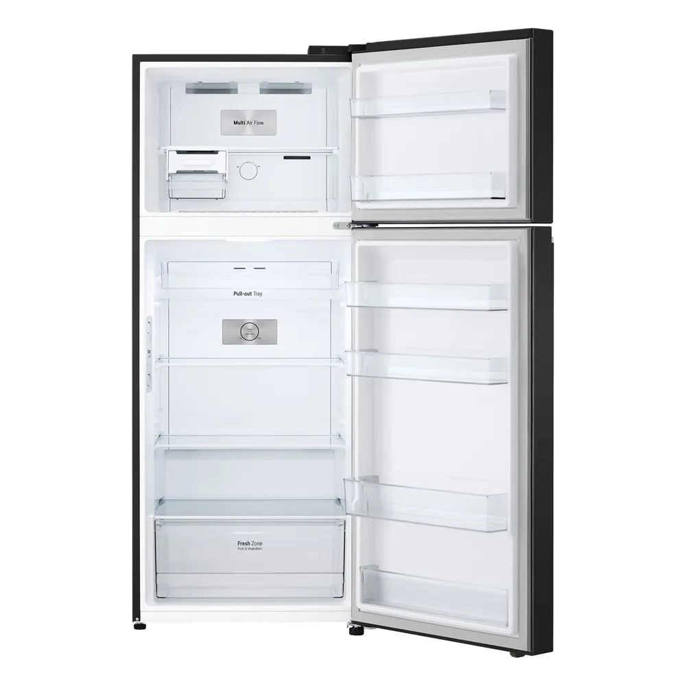 Refrigerador LG 395 Litros Frost Free Inverter Duplex Preto Inox GN-B392PXG - 220 Volts