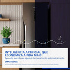 Refrigerador Panasonic Frost Free 407 Litros Inverter Titânio BB41 - 127 Volts