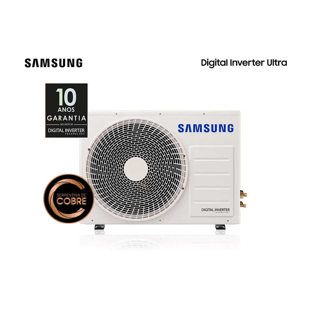 Ar Condicionado Split Hi Wall Inverter Samsung Digital Ultra 22000 BTU/h Quente e Frio AR24TSHZDWKNAZ – 220 Volts