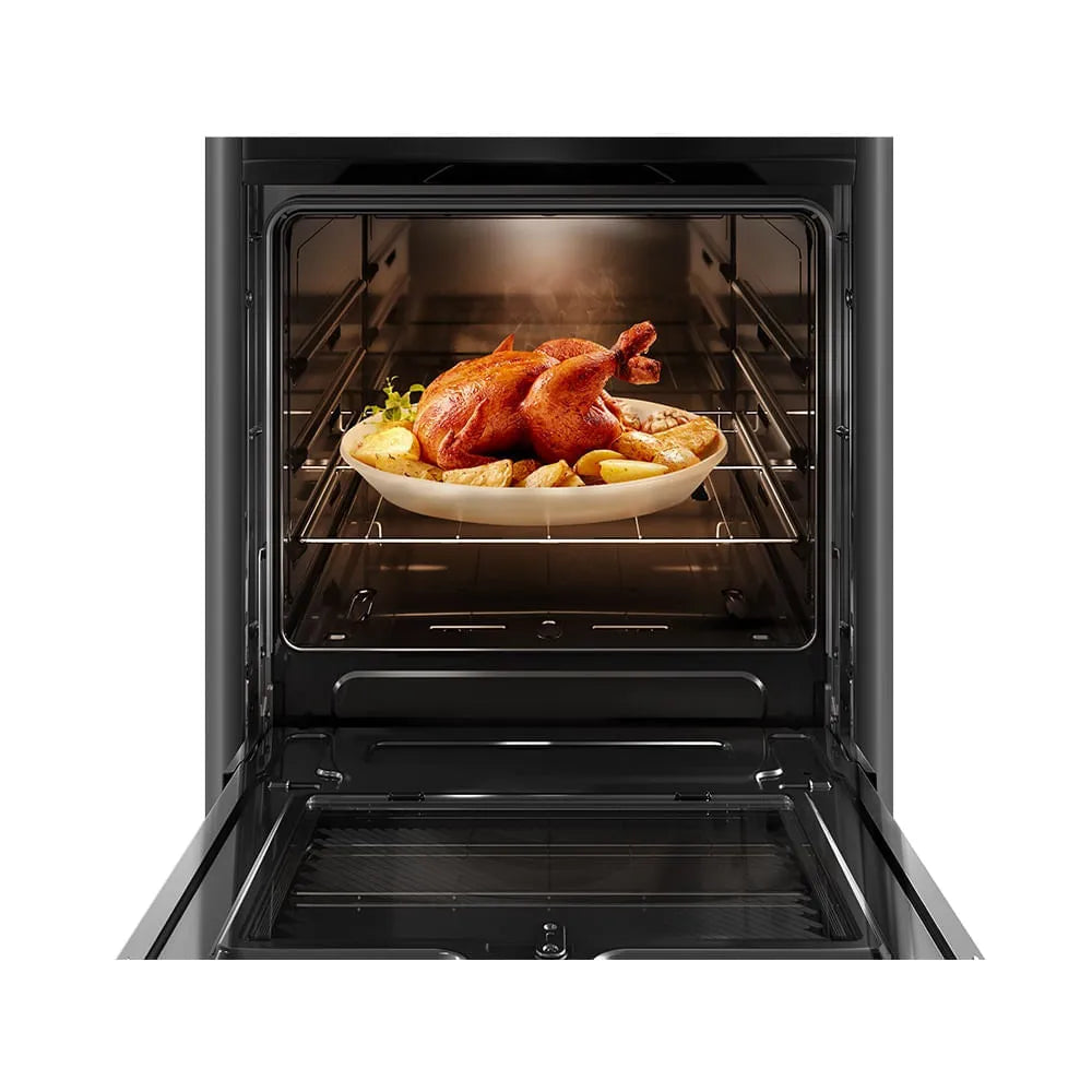 Fogão 4 Bocas Continental Automático com Mesa Compartimentada Preto FC4VP – Bivolt