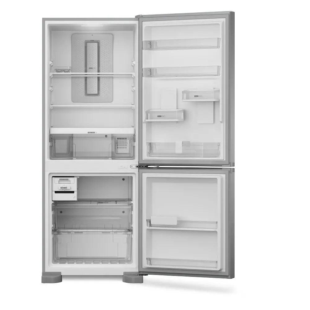 Refrigerador Brastemp 447 Litros Frost Free Inverse Inox BRE57FK – 220 Volts