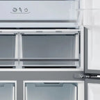 Refrigerador Midea French Door Inverter Quattro 482 Litros Inox MD-RF556 – 127 Volts