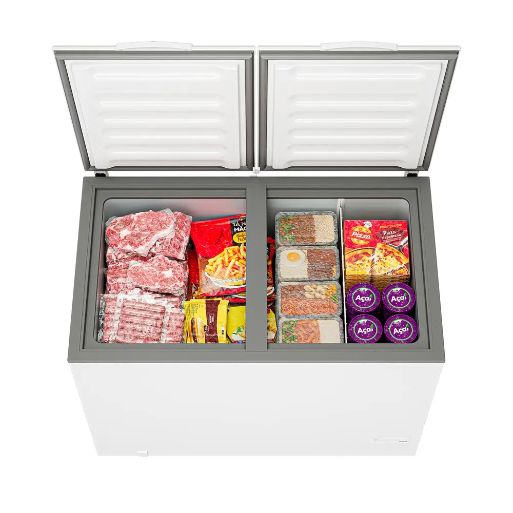 Freezer Horizontal Consul 410 Litros 2 Portas Branco CHB42MB - 220 Volts