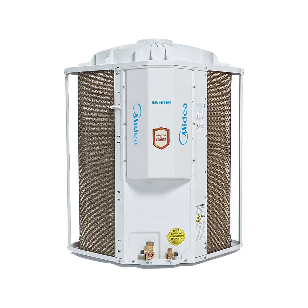 Ar-Condicionado Split Cassete 4 Vias Inverter Midea Connect 60.000 BTUs R-32 Só Frio 220V Monofásico
