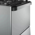 Fogão De Piso Mueller 5 Bocas Decorato Vetro Inox - Bivolt