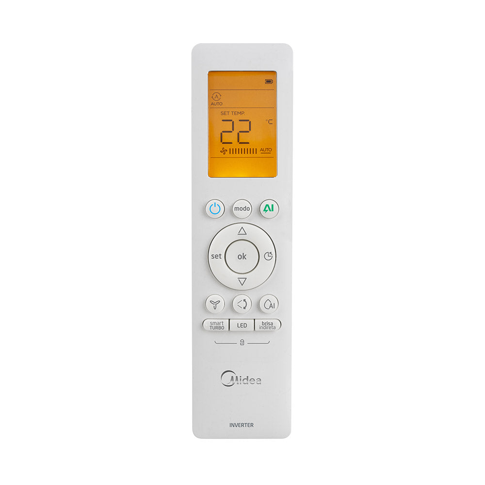 Ar-Condicionado Split HW Inverter Midea AI AirVolution 9.000 BTUs R-32 Quente/Frio 220V