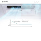 Ar Condicionado Cassete Samsung WindFree 17000 BTU/h Quente e Frio Monofásico AC018DN1DKG/AZ – 220 Volts
