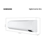 Ar Condicionado Split Hi Wall Inverter Samsung Digital Ultra 22000 BTU/h Quente e Frio AR24TSHZDWKNAZ – 220 Volts
