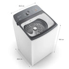 Lavadora de Roupas Brastemp 14Kg Smart Sensor Branca BWJ14AB - 127 Volts