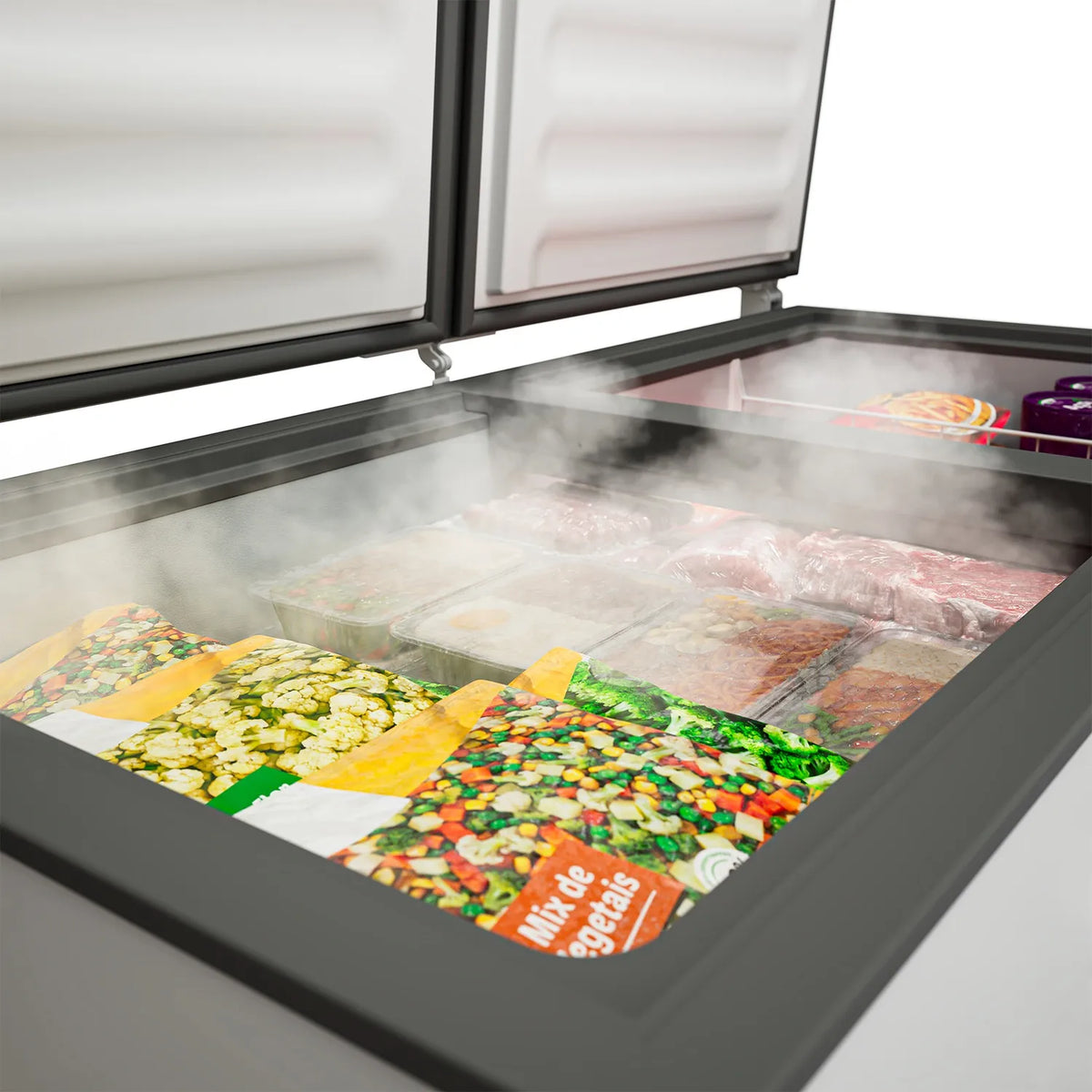 Freezer Horizontal Consul 528 Litros 2 Portas Branco CHB53MB - 220 Volts