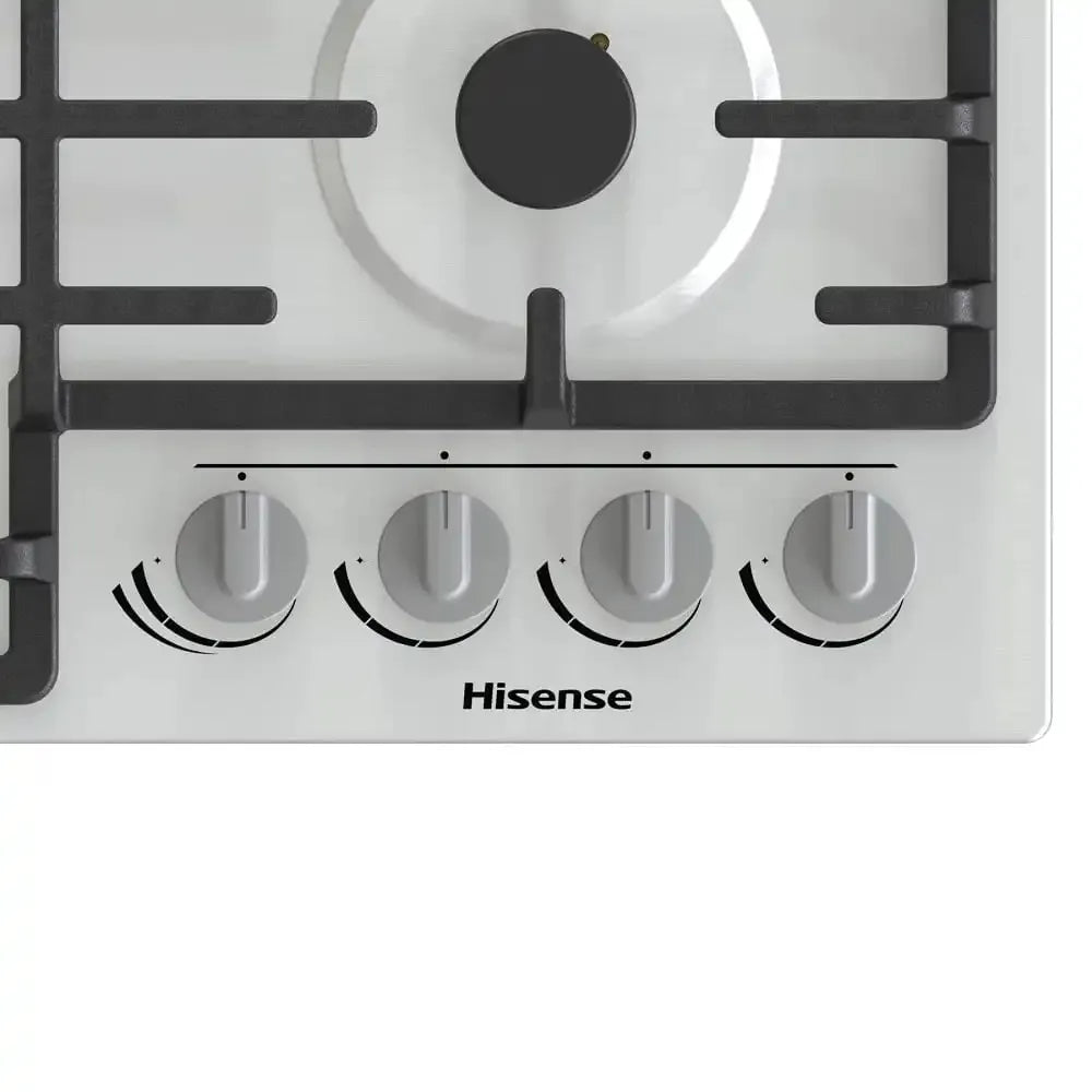 Cooktop Hisense 4 Bocas Inox GM663XB - 220 Volts