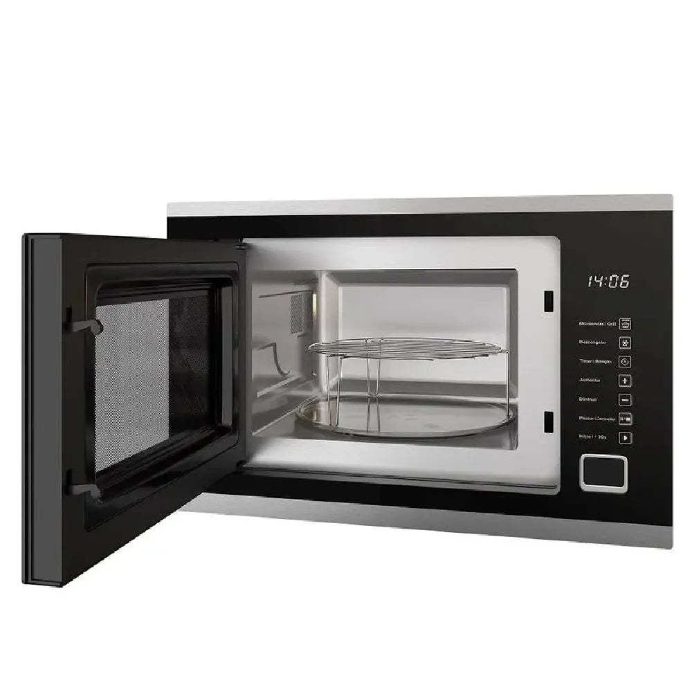 Micro-ondas de Embutir Mueller 25 Litros Painel Touch Grill Display Digital Preto 220V MMO0225G1