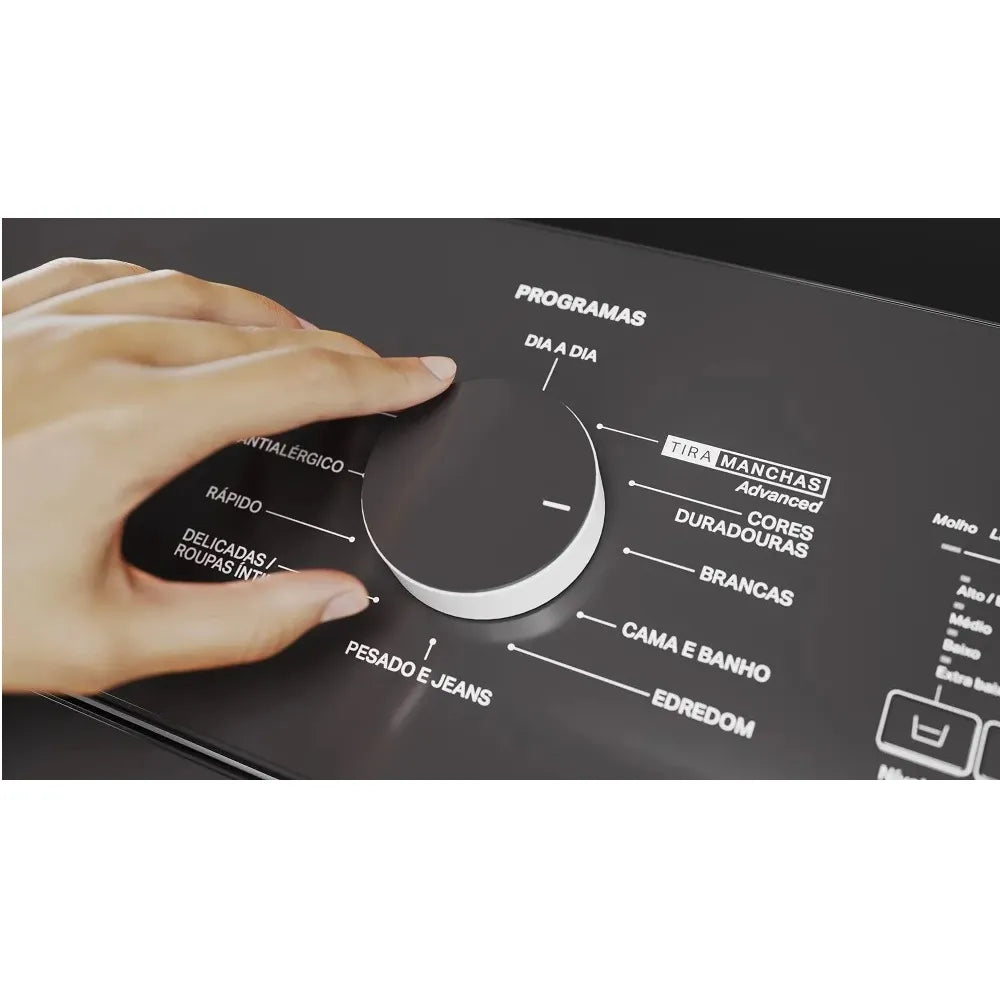 Lavadora  Brastemp 13Kg com Ciclo Tira Manchas Advanced e Ciclo Antibolinha Branca BWK13AB – 220 Volts