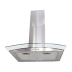 Coifa de Parede Safanelli 60cm Vidro Curvo Inox CVC60220 - 220 Volts