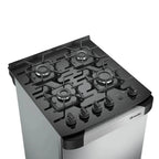 Fogão de Piso Mueller 4 Bocas Decorato Vetro Inox – Bivolt