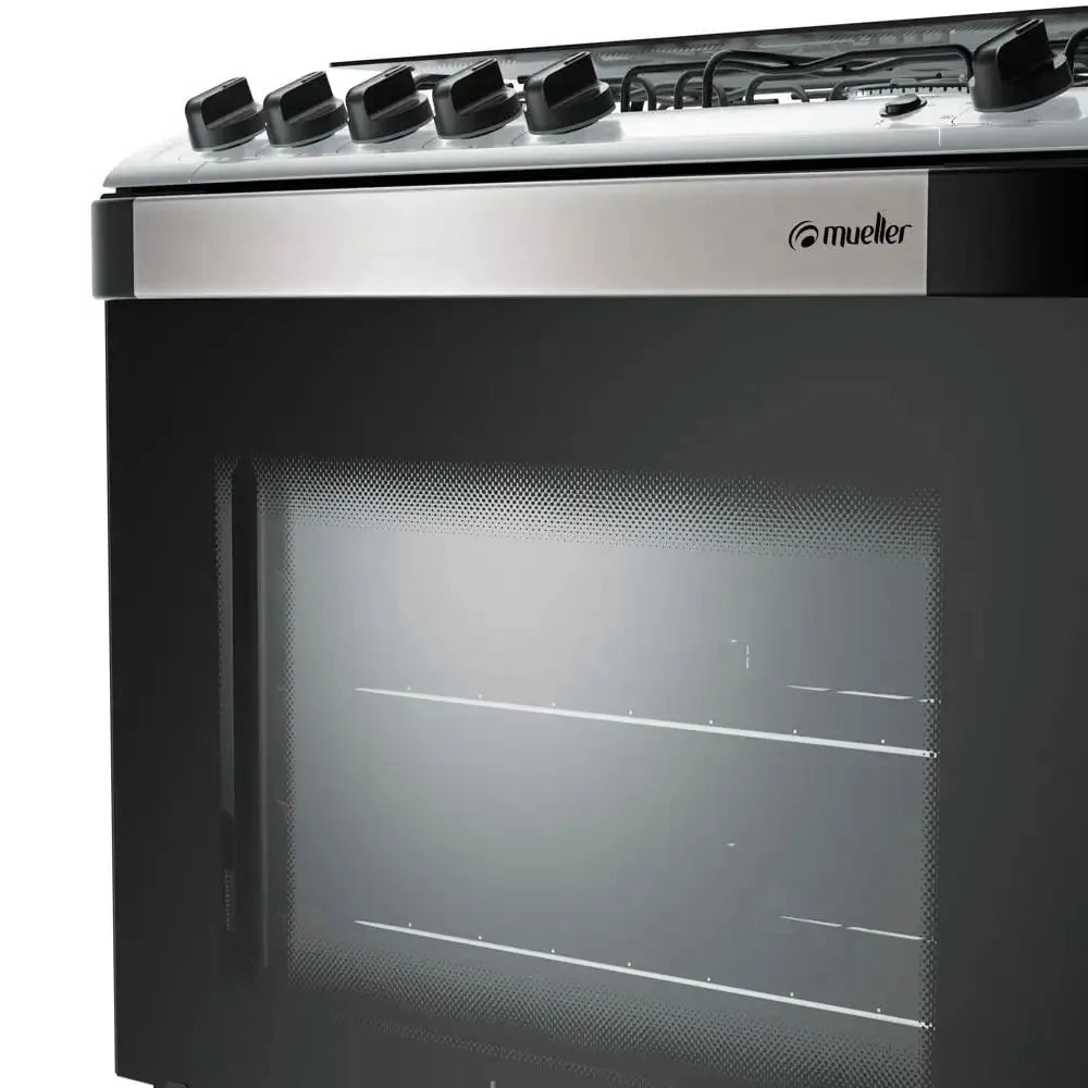 Fogão de Piso Mueller 5 Bocas Decorato com Tripla Chama Branco G3 - Bivolt