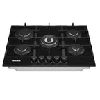 Cooktop a Gás Invita 5 Bocas 70cm Preto - Bivolt