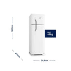 Refrigerador Electrolux 260 Litros Branco DC35A – 220 Volts