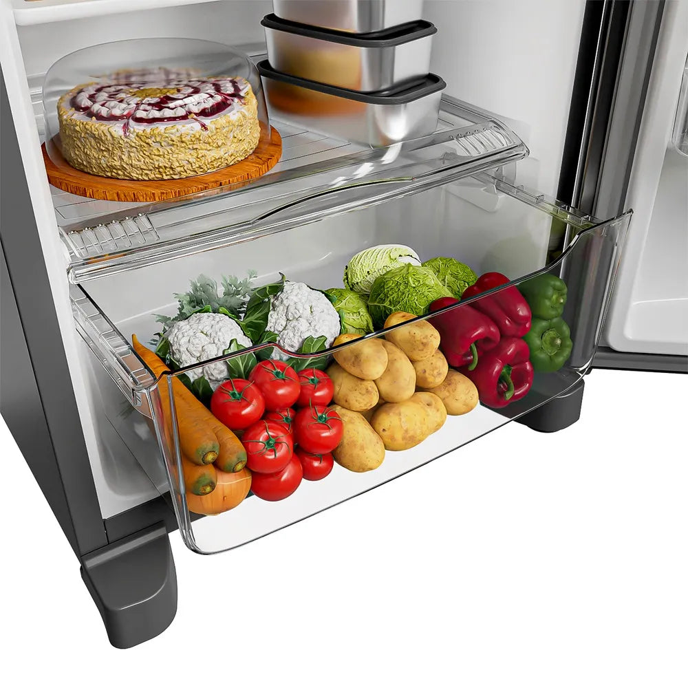 Refrigerador Consul 333 Litros Frost Free Inox CRM40MK - 220 Volts