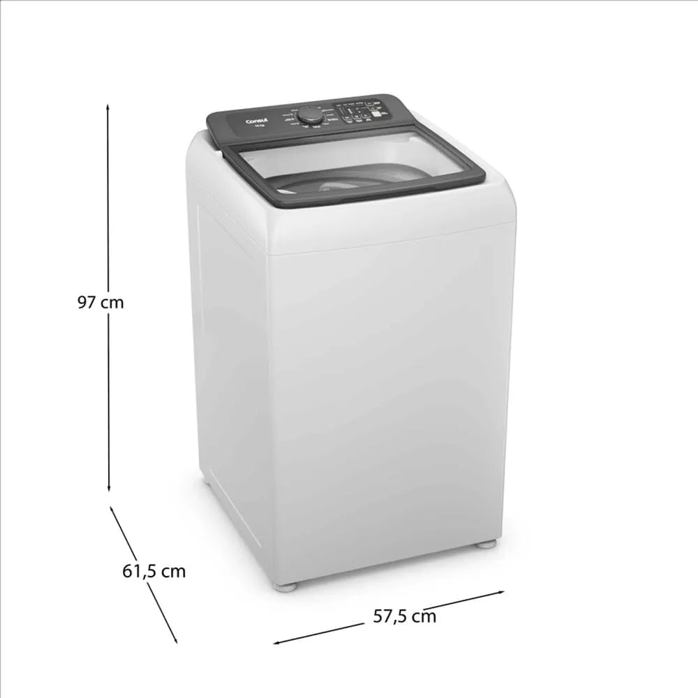 Lavadora de Roupas Consul 13Kg com Modo Eco Branca CWN13AB – 220 Volts