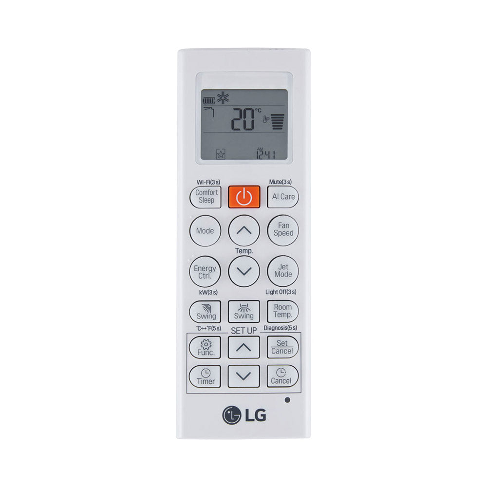 Ar-Condicionado LG AI DUAL Inverter Voice ARTCOOL 24.000 BTUs R-32 Só Frio 220V - S3-Q24K2R1C