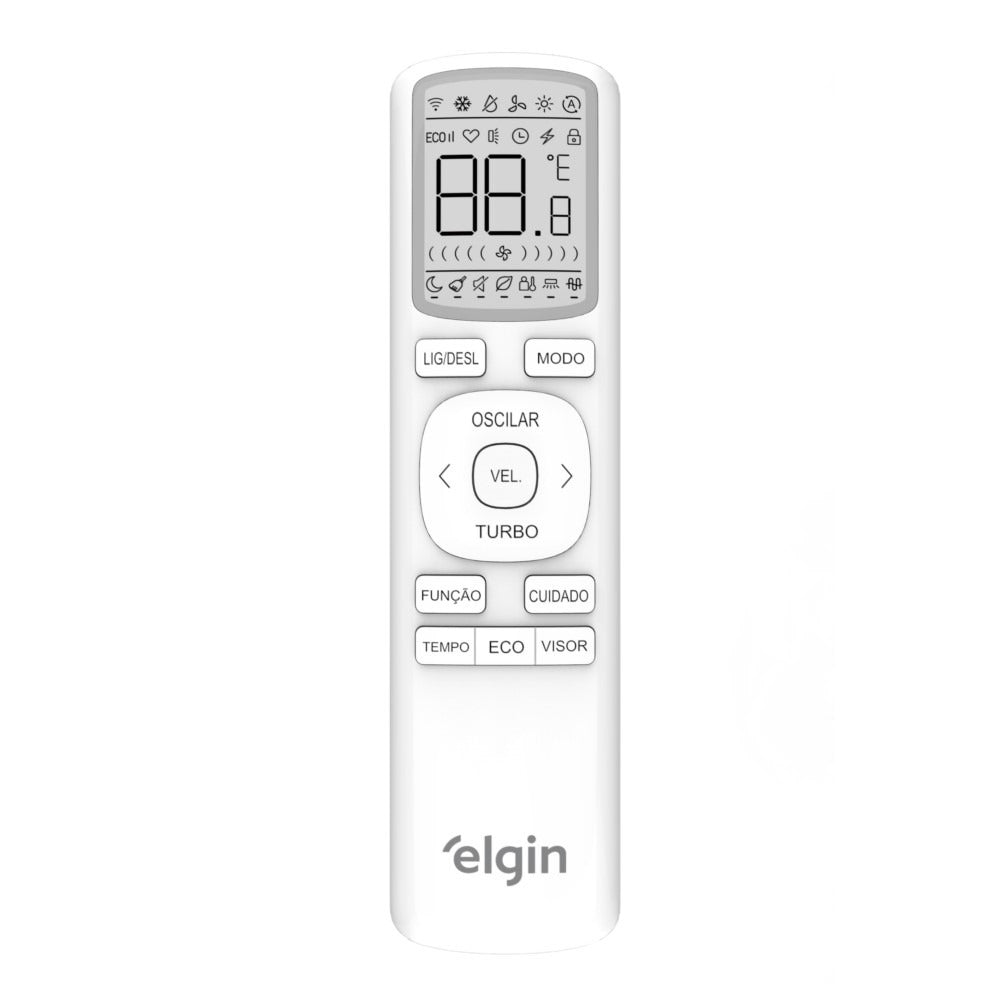 Ar-Condicionado Split HW Elgin Eco Dream Inverter Wi-Fi 24.000 BTUs R-32 Quente/Frio 220V